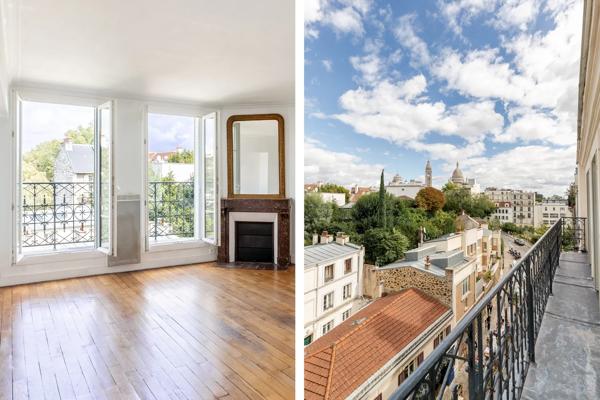 Appartement Paris 18 e - MONTMARTRE / HAUT LEPIC
