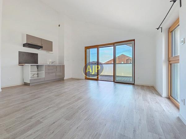 Appartement à vendre Carquefou - 3 pièces, 64m² avec 2 chambre(s) à 265 000€ - AJP Immobilier Nantes Sud