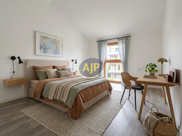 Appartement à vendre Carquefou - 3 pièces, 64m² avec 2 chambre(s) à 265 000€ - AJP Immobilier Nantes Sud