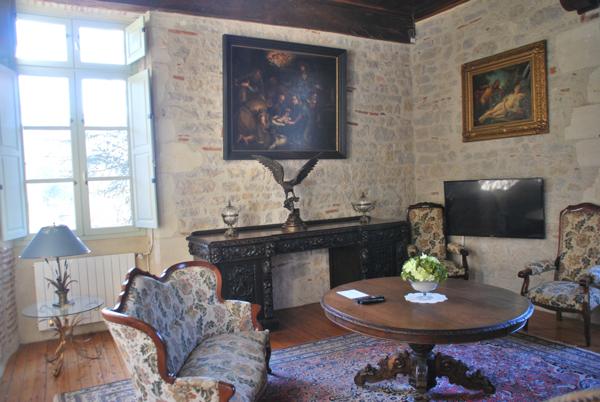 Grézels (46700) Manoir au bord du Lot avec 3,7 ha