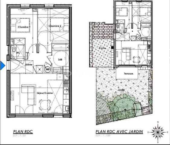 Appartement de 58 m²