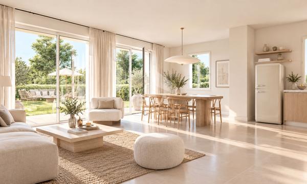 SEIGNOSSE BOURG - Villa T5 de 110m² avec jardin de 500m²