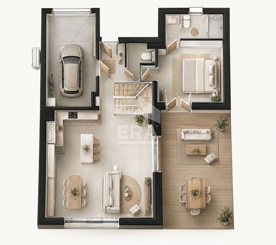 SEIGNOSSE BOURG - Villa T5 de 110m² avec jardin de 500m²