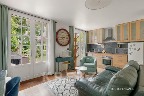 Maison d'exception avec grand jardin et dépendance au coeur de Courbevoie