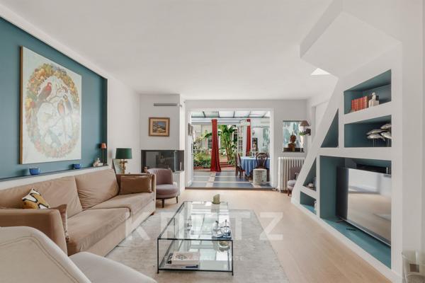 Maison d'exception avec grand jardin et dépendance au coeur de Courbevoie