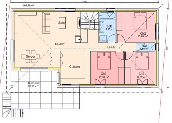 Maison à vendre  5 pièces - 143,32 m2 NEFFES - 05