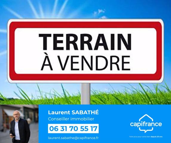 SERRES-CASTET (PAU-64) - 3126 m² - Terrain constructible à vendre.