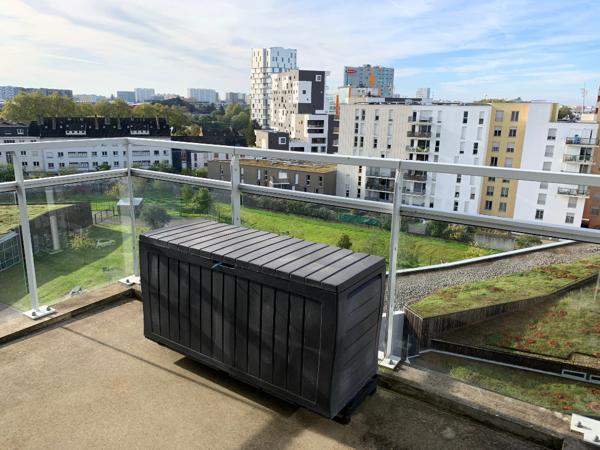 Appartement 3 pièces 63.5 m² - Gare Sud avec balcon, garage et jardin collectif