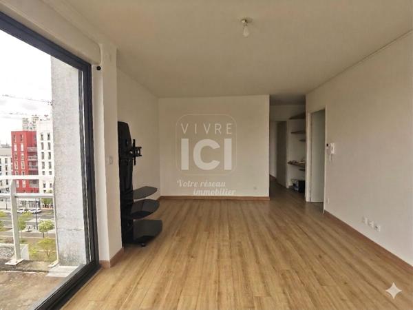 Appartement 3 pièces 63.5 m² - Gare Sud avec balcon, garage et jardin collectif