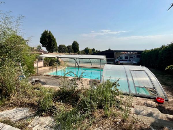 SAINT AUBIN LA PLAINE CALME ABSOLU MAISON SEMI PLAIN PIED 4 CHAMBRES AVEC PISCINE ET ANNEXES SUR 1375M²