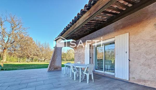 VILLA  CONTEMPORAINE EXPO SUD -  AU CALME PROCHE TOUTES COMMODITES