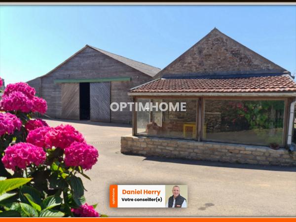 Propriété comprenant Maison, Hangar et Dépendances Proche de PLOUZEVEDE (29)