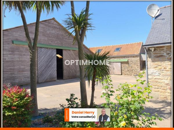 Propriété comprenant Maison, Hangar et Dépendances Proche de PLOUZEVEDE (29)