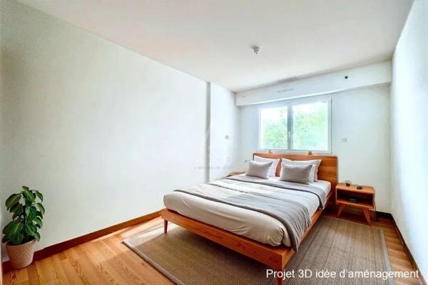 Appartement rénové en duplex, surface de 74 m2 et un stationnement en sous-sol, vue dégagée,   au calme, proche des écoles, transports, commerces, Rennes/Saint Grégoire