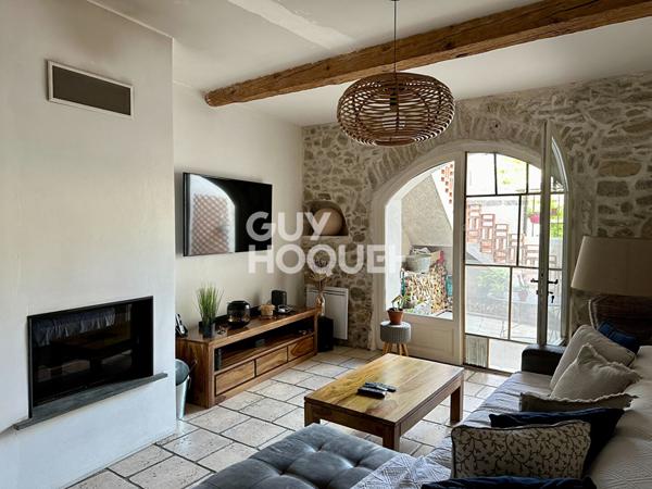 10 min SUD OUEST CARCASSONNE - Maison de village 162 m² + grenier + cour 23 m²