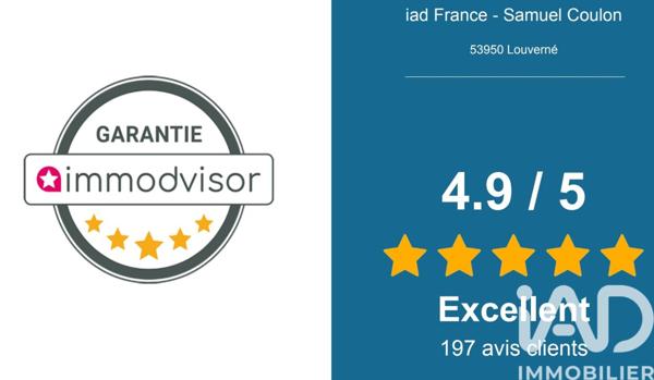 Maison à vendre 6 pièces 108 m² Louverné