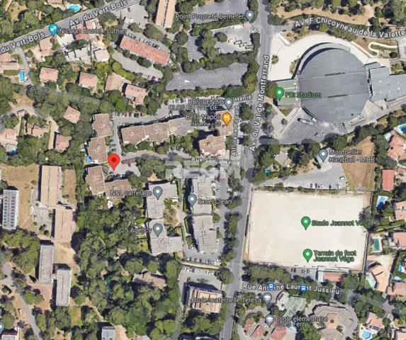 Montpellier (34090) Appartement dernier étage 2 chambres à Montpellier