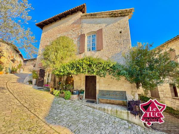 Maison médiévale du XIIIe siècle avec piscine Penne-d'Agenais (47140)