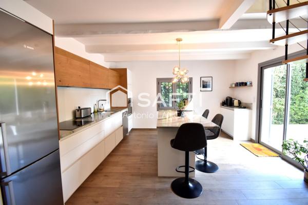 Maison familiale avec studio à Ventabren  -- Une maison qui respire la douceur et la sérénité