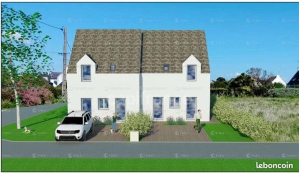 EXCLUSIVITE Maison neuve à vendre 4 pièces ESQUIBIEN (29) 80 m2 avec 3 chambres