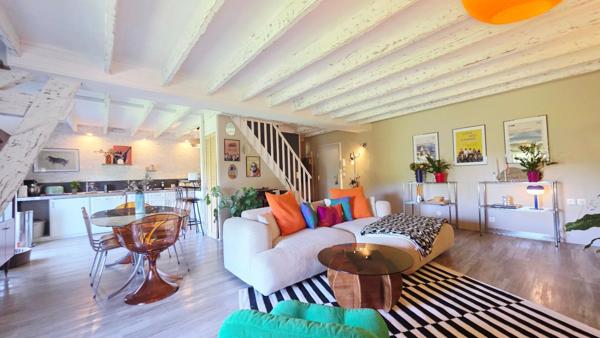 BOURGES APPARTEMENT 74M² DUPLEX 3 PIECES 2 CHAMBRES