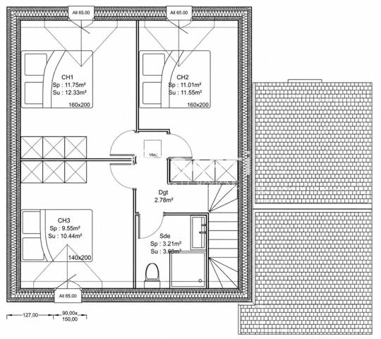 Maison contemporaine proche mer – 3 chambres