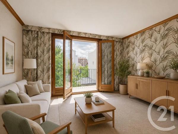 Appartement F3 à vendre  3 pièces - 62,38 m 2   COLOMBES  - 92