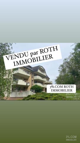 3%.com Bel appartement F3 de 84m2 avec terrasses cave et garage  Wolfisheim (67202)