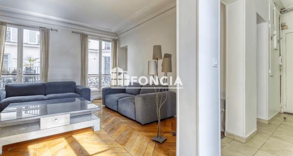 À vendre Appartement 3 pièces 75.32 m² - Paris 75016