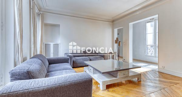 À vendre Appartement 3 pièces 75.32 m² - Paris 75016