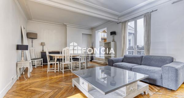 À vendre Appartement 3 pièces 75.32 m² - Paris 75016