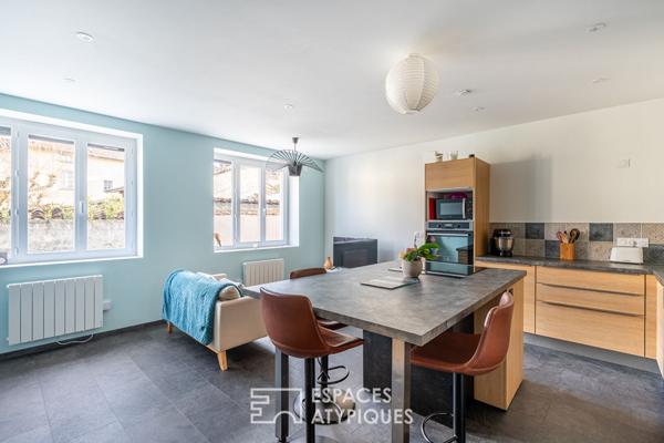 Maison de village prête à vivre au coeur de Chasselay