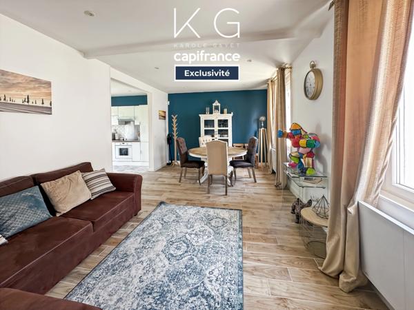 EXCLUSIVITE Deauville, proche gare SNCF et place Morny, quartier hippodrome, maison de ville à vendre, 3 chambres