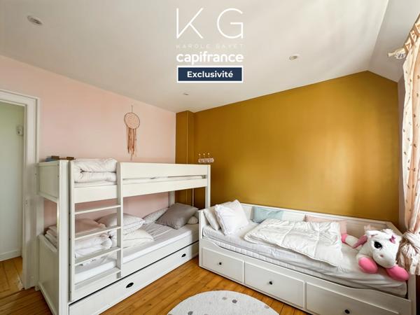 EXCLUSIVITE Deauville, proche gare SNCF et place Morny, quartier hippodrome, maison de ville à vendre, 3 chambres