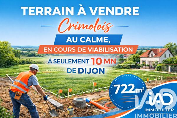 Terrain à vendre 722 m² Quetigny