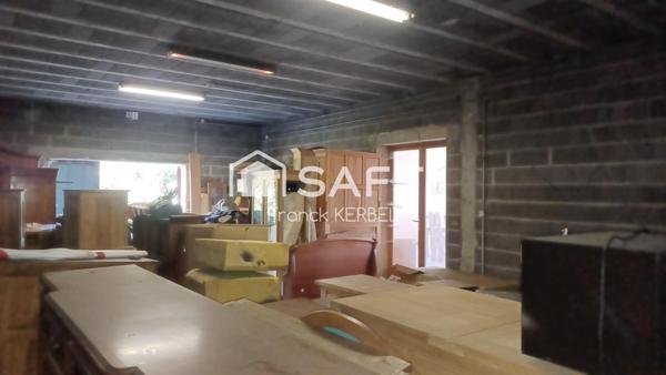 Bâtiment à usage commercial.