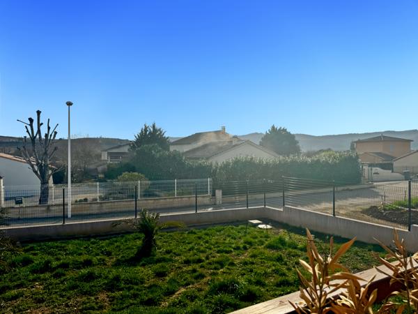 Lavilledieu (07170) Villa Récente Plain-pied avec Terrasse, Garage et Jardin à deux pas des Commodités…