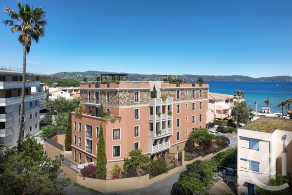 Appartement T2 à vendre  2 pièces - 40,38 m2 CAVALAIRE SUR MER - 83