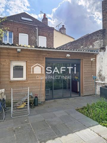 Maison familiale 147 m² – 3 chambres – Jardin sans vis-à-vis – Hénin-Beaumont
