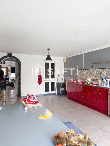 Maison familiale 147 m² – 3 chambres – Jardin sans vis-à-vis – Hénin-Beaumont
