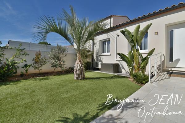 À vendre – Maison contemporaine de plain-pied 95 m² – Sérignan proche Valras