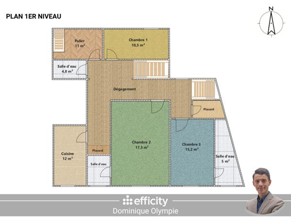 Immeuble 9 pièces - 271 m²