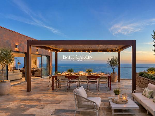 A vendre, Côte d'Azur, Théoule-sur-mer , villa avec vue mer à couper le souffle