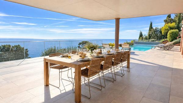 A vendre, Côte d'Azur, Théoule-sur-mer , villa avec vue mer à couper le souffle