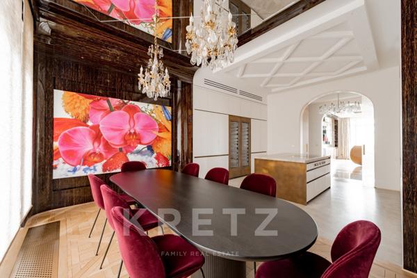 Appartement de réception entièrement rénové par architecte de renom