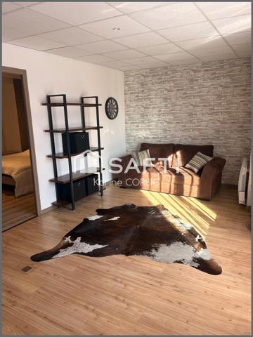 Immeuble en centre bourg de SAINT JULIEN , avec 2 LOGEMENTS, possibilité bureau ou profession liberale