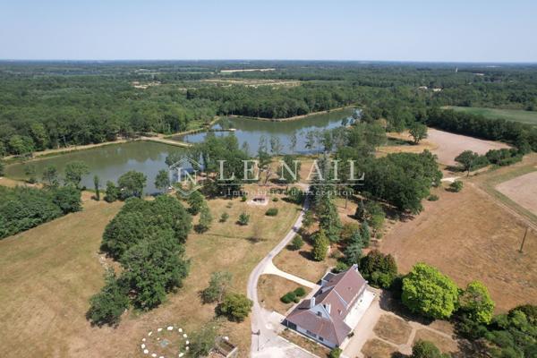 Exceptionnel domaine agrocynégétique de 280 hectares aux portes de la Sologne
