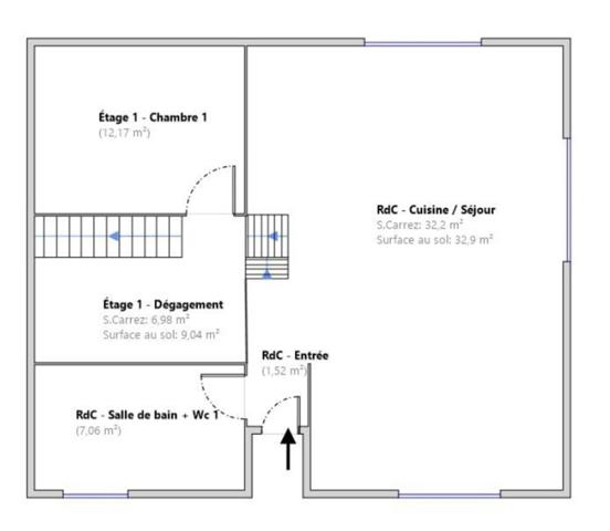 NONGLARD appartement T5_143 m² au sol