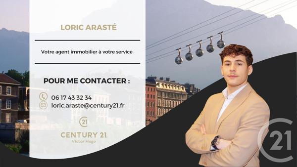 Appartement T3 à vendre  3 pièces - 51 m2 GRENOBLE - 38