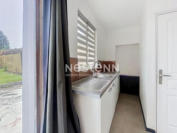 Maison - 2 chambres - jardin - Centre-ville de Somain - 83 000 €